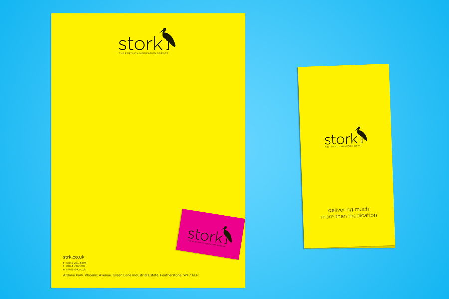 Stork brand identity